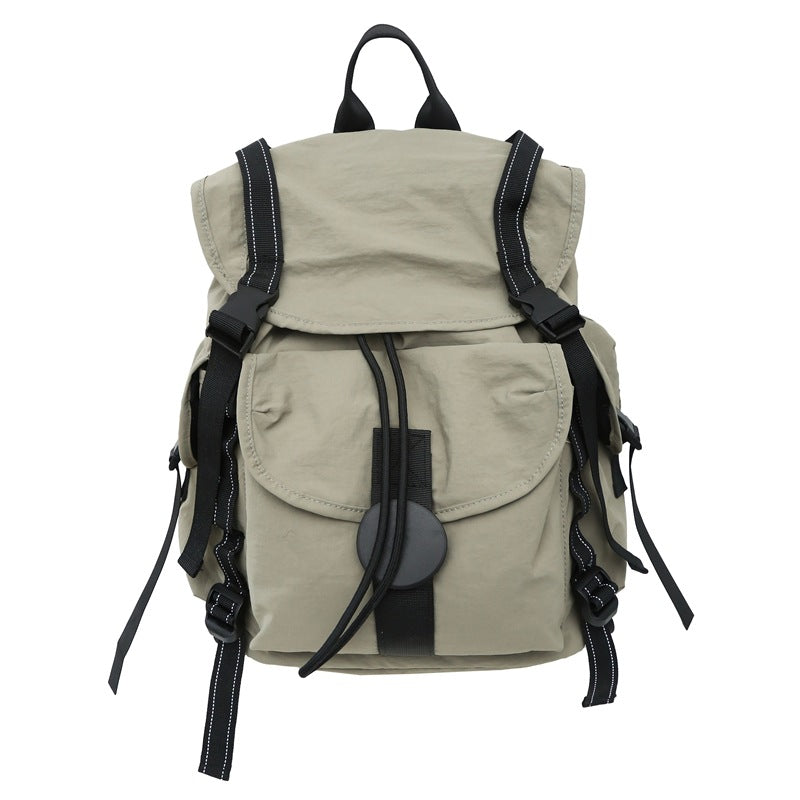 Women's & Men's & Leisure Cargo Style Simple Camp Backpacks