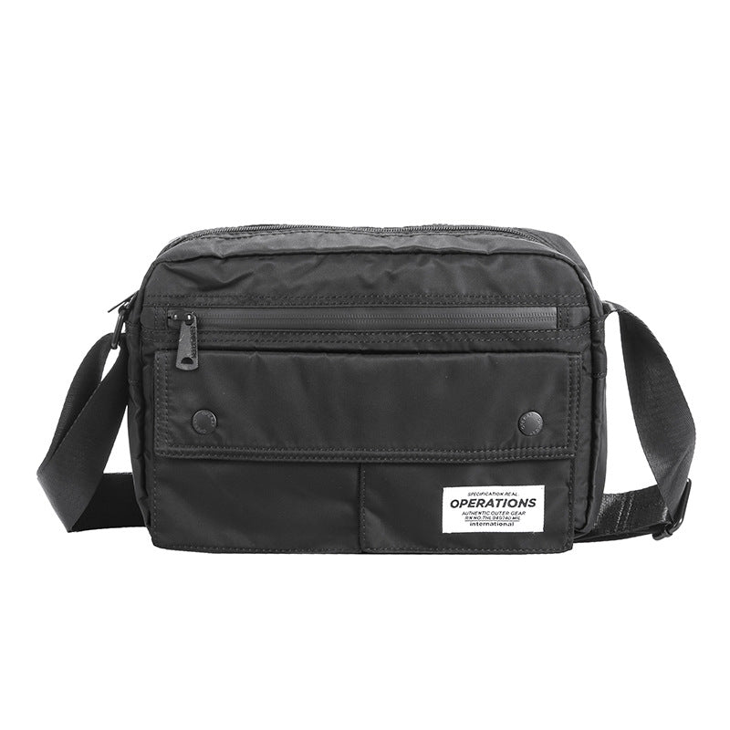 Men's Korean Style Simple Oxford Cloth Horizontal Men's Shoulder Bags