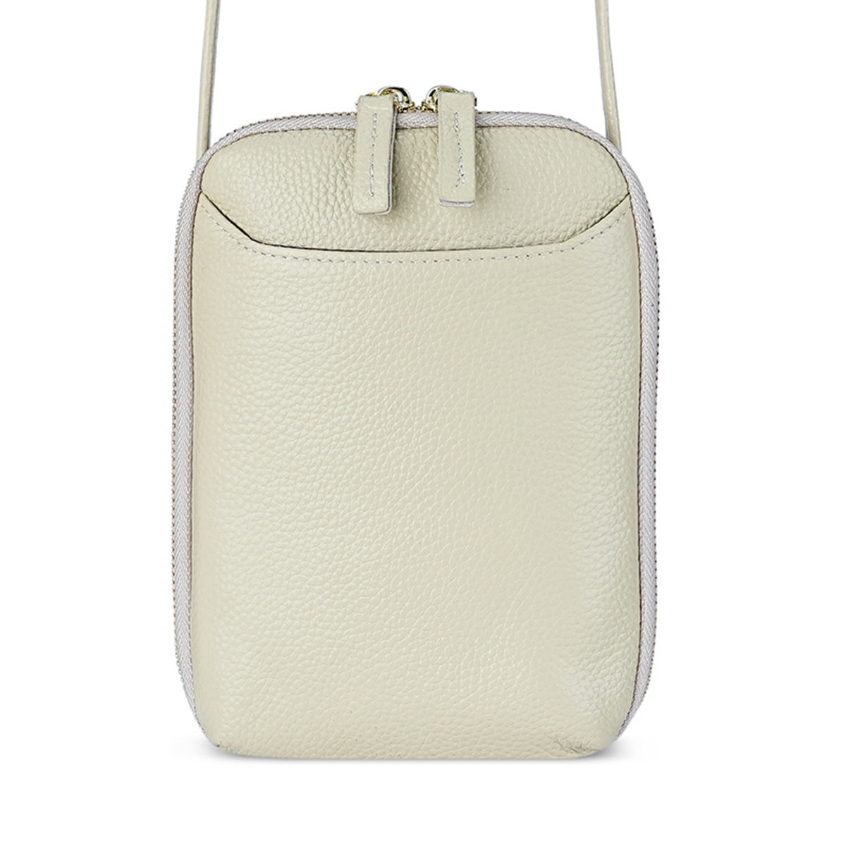 Women's First Layer Cowhide Simple Trend Mobile Mini Genuine Women's Shoulder Bag
