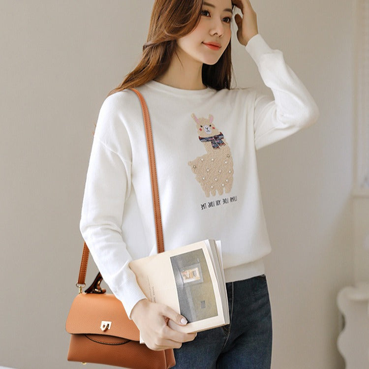 Elegant Classic Soft Stylish Textured High Crossbody Bags
