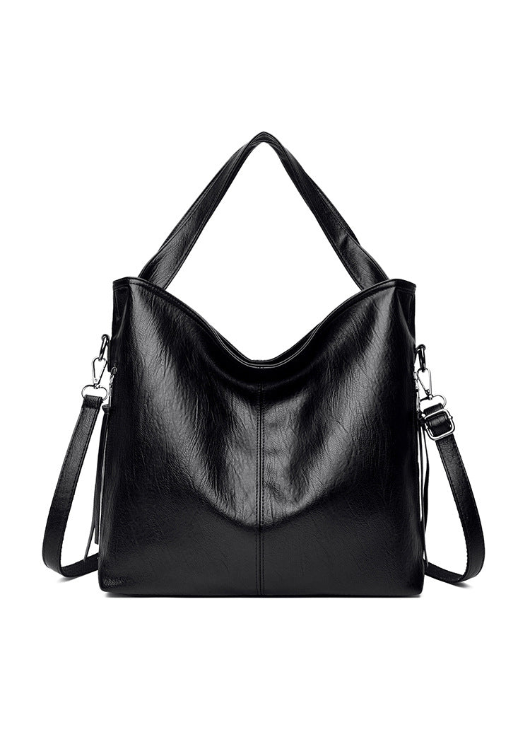 Idle Style Soft Leather Light Luxury Women's Handbag