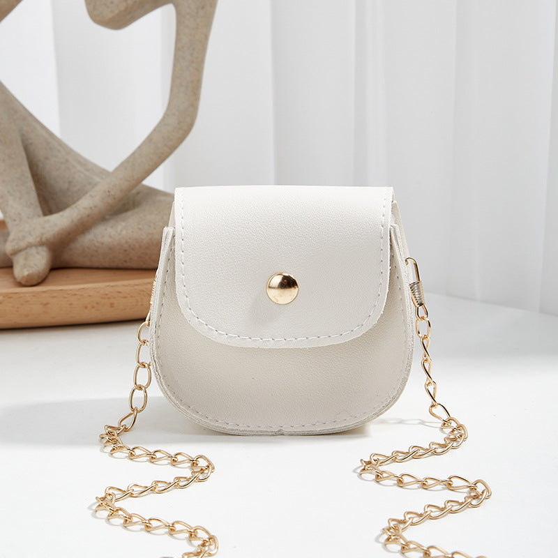 Women's Cute Simple Chain Strap Korean Style Women's Messenger Bag