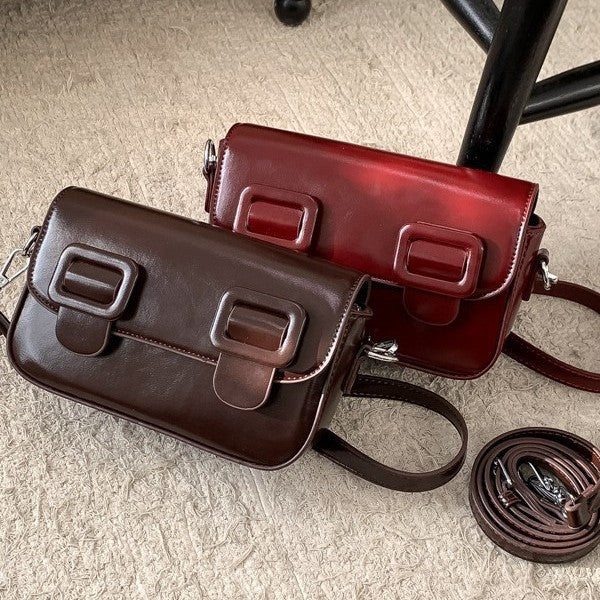 Winter Fashionable Simple Elegant Light Luxury Minority Texture Small Square Bags