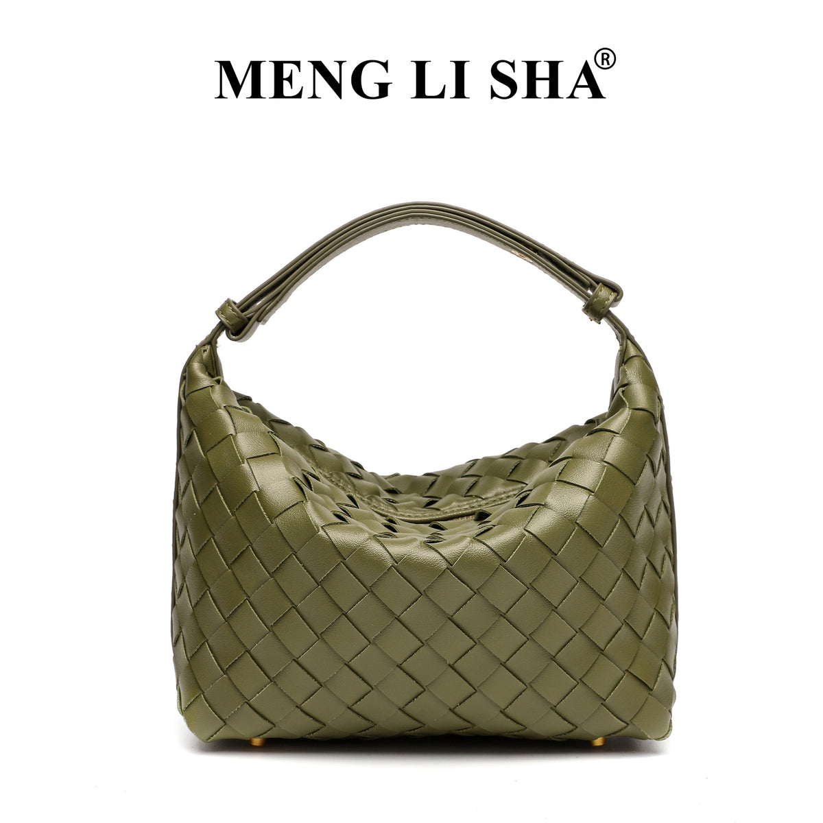 High Sense Hand-woven Versatile Lunch Box Fashion Simple Women's Handbag