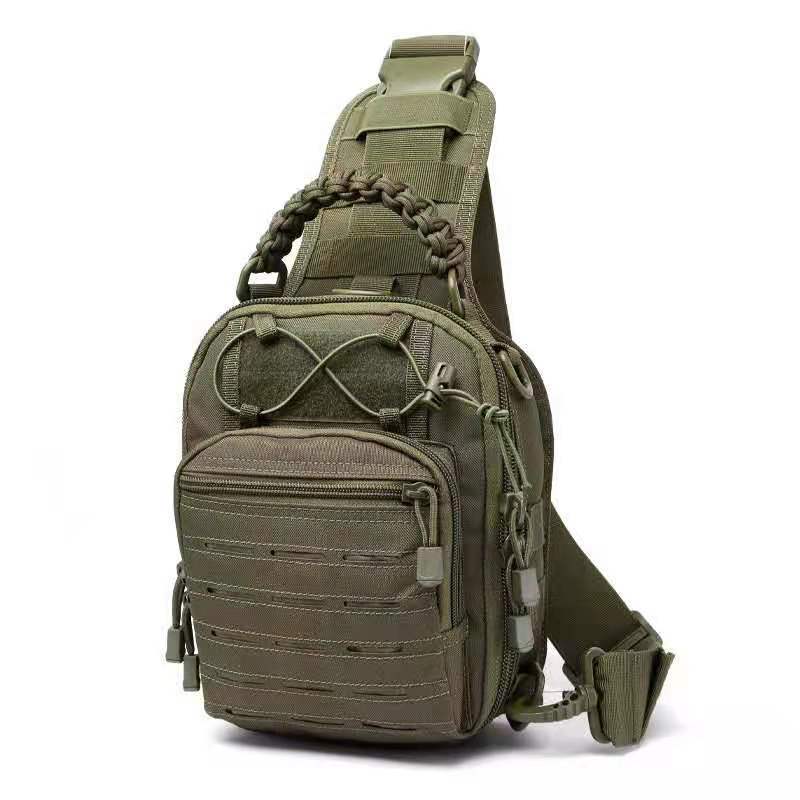 Men's Military Fans Camouflage Oxford Cloth Material Men's Chest Bags