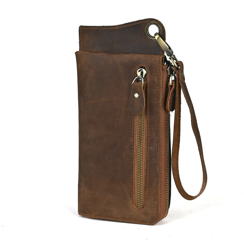 Men's Grab Large Capacity Clutch Multiple Slots Men's Wallets