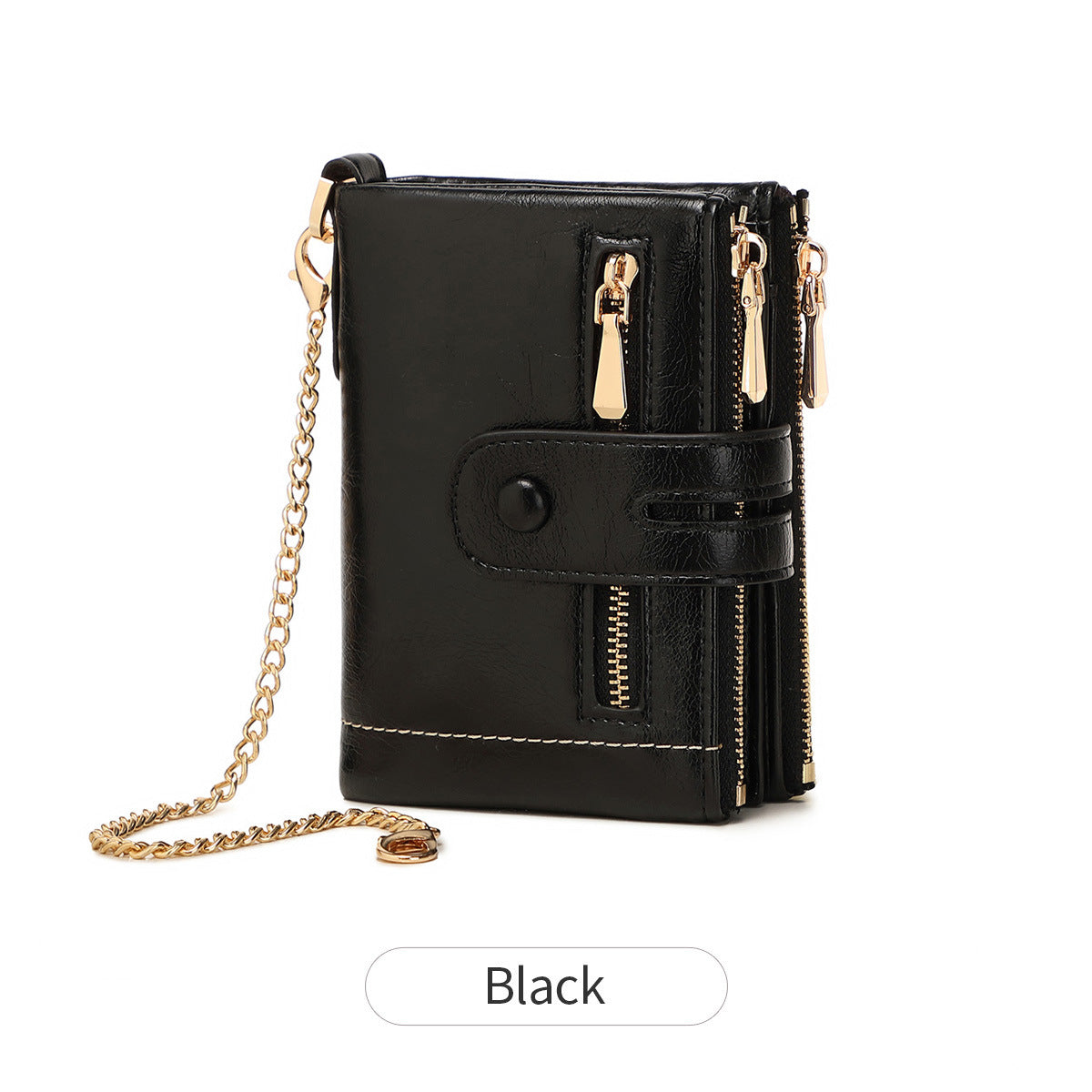 Women's Fashion With Detachable Large Capacity Double Ladies Wallet