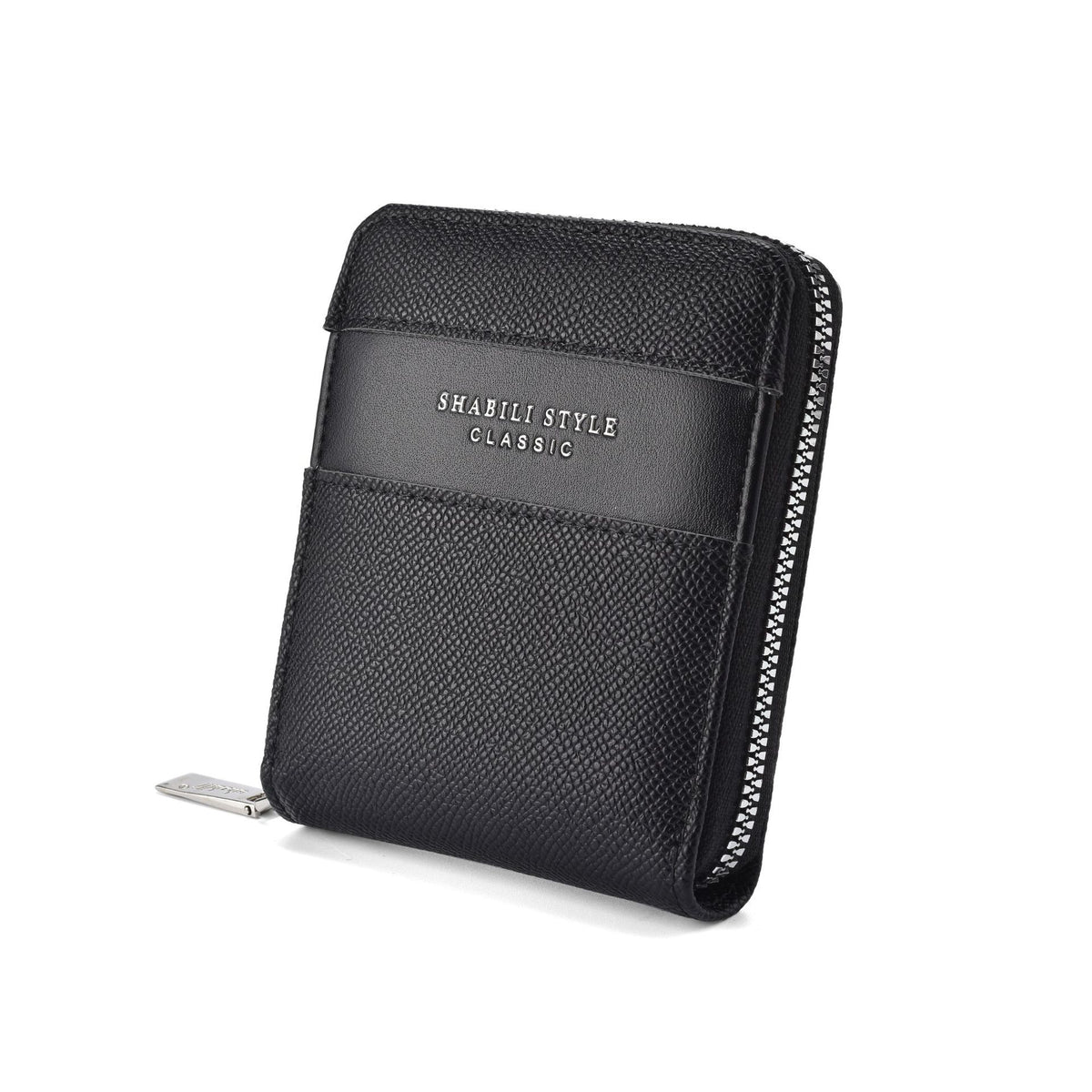 Men's Short Vintage Multifunctional Zipper Simple Fashion Large Men's Wallets