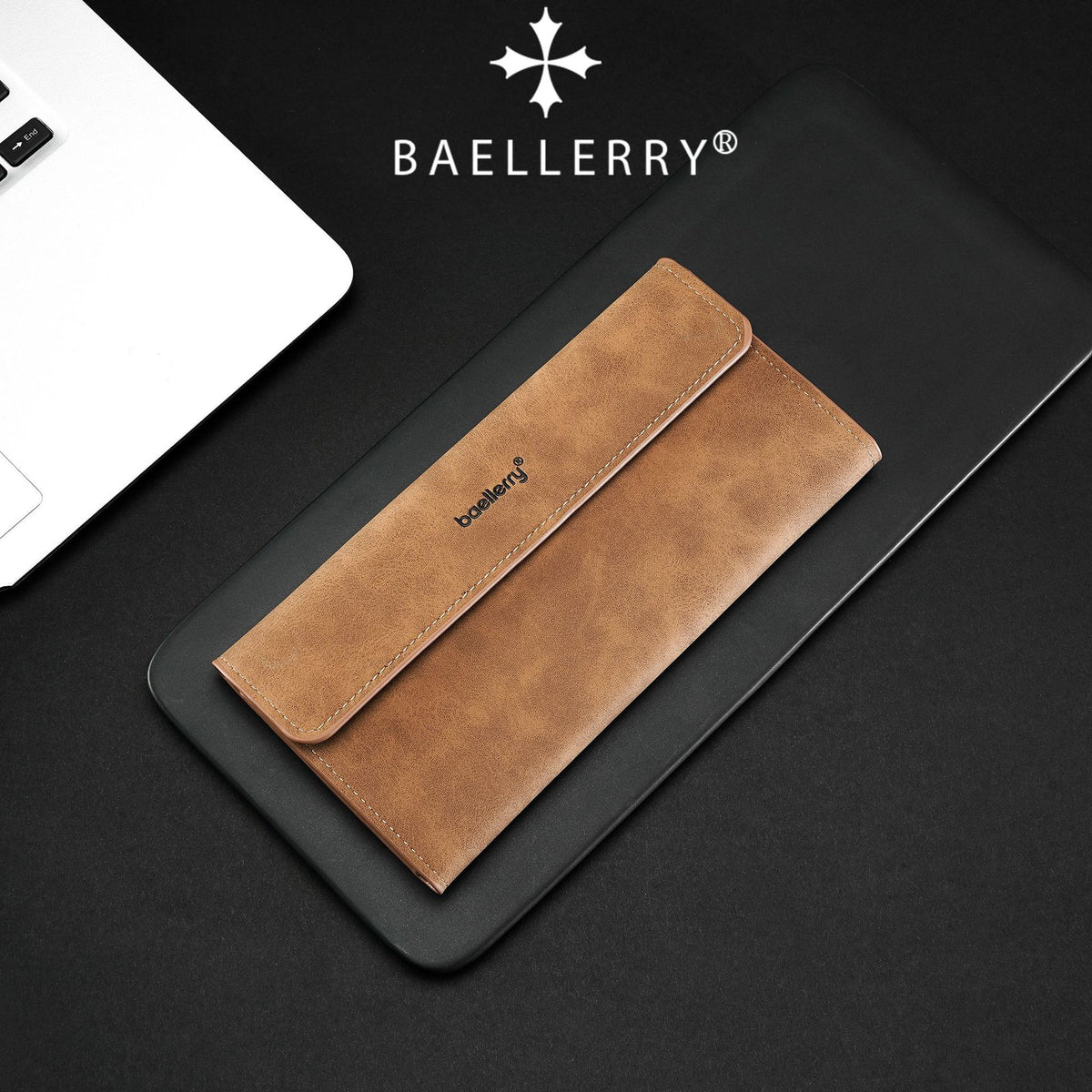 Men's Long Retro Multiple Slots Soft Leather High Sense Minimalist Men's Wallet