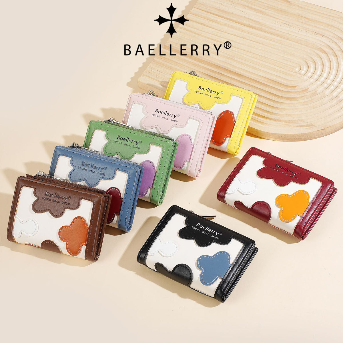 Women's High-grade Versatile Simple Multiple Slots Short Portable Compact Ladies Wallet