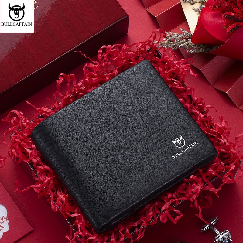 Men's Leather Driving License First Layer Cowhide Men's Wallets