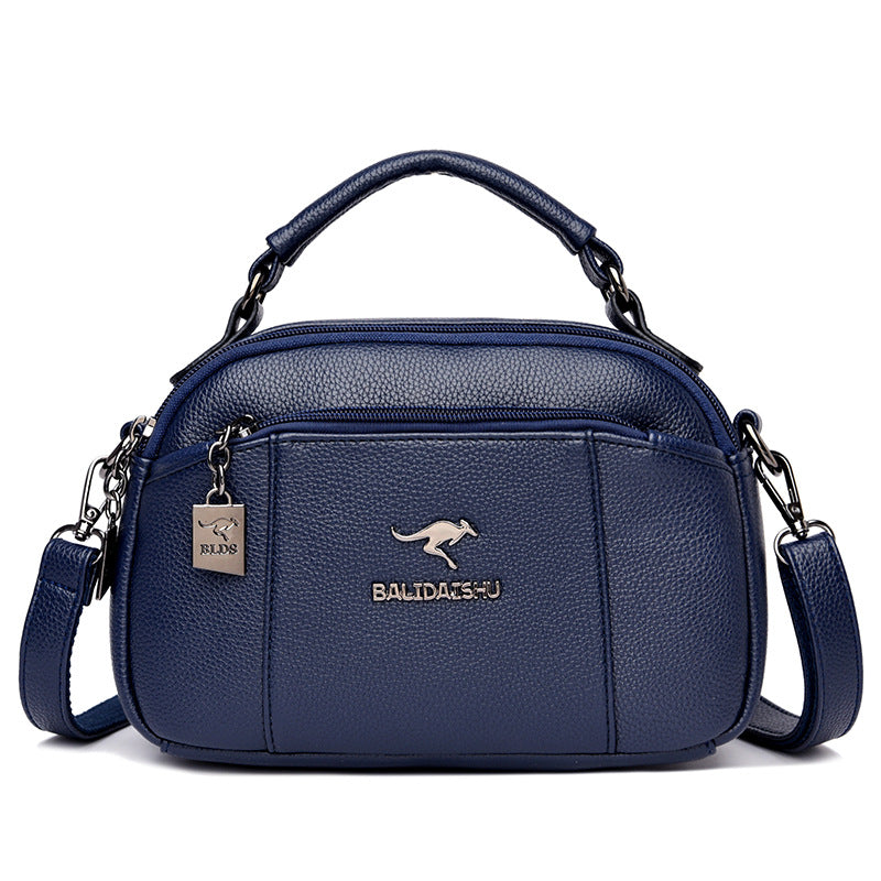 Women's Fashion Korean Style Simple Elegant Patchwork Shoulder Bags