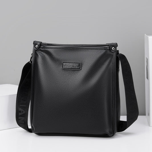 Men's Vertical Fashion Large Capacity Simple Men's Messenger Bags