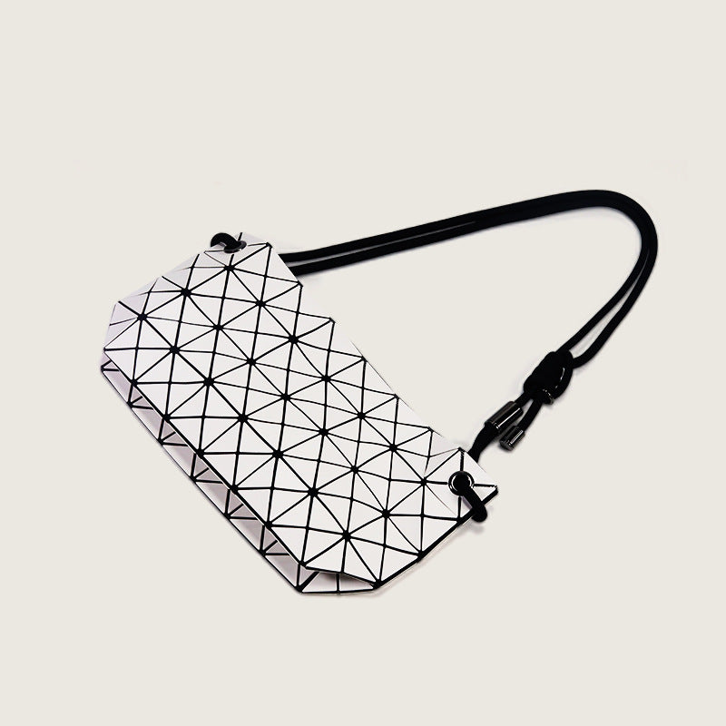 Women's Life Original Geometric Rhombus Drawstring High-grade Handbags
