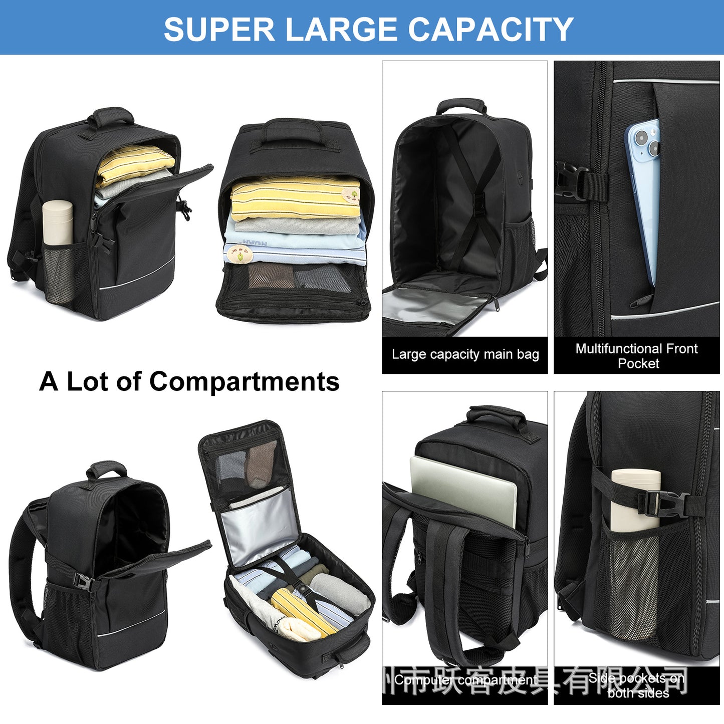 Women's & Men's & Cabin Boarding Airline Computer Backpacks