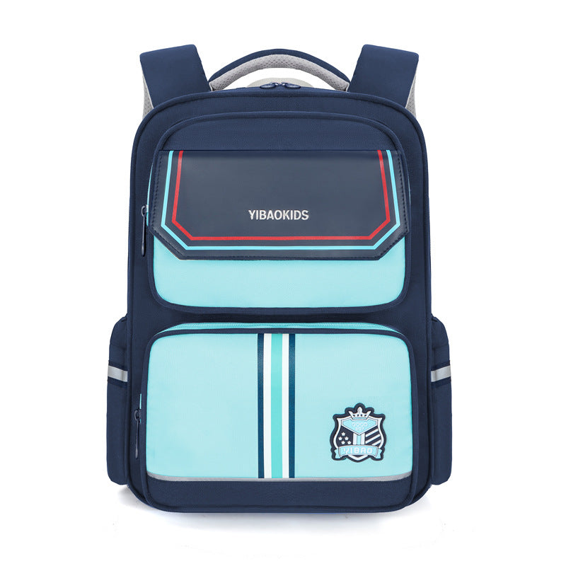 British Style Primary Grade Boys Breathable Elementary School Students' Schoolbags