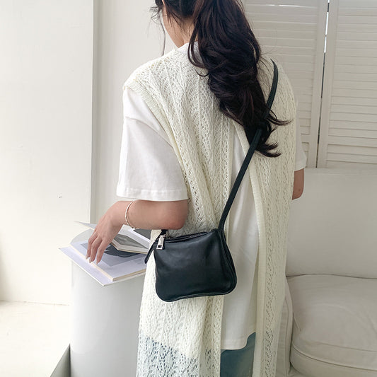 Women's Soft Leather Mini High-grade Summer Korean Crossbody Bags