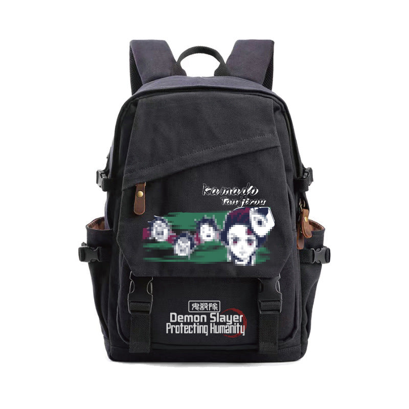 Anime Spy Play House No Canvas Backpacks