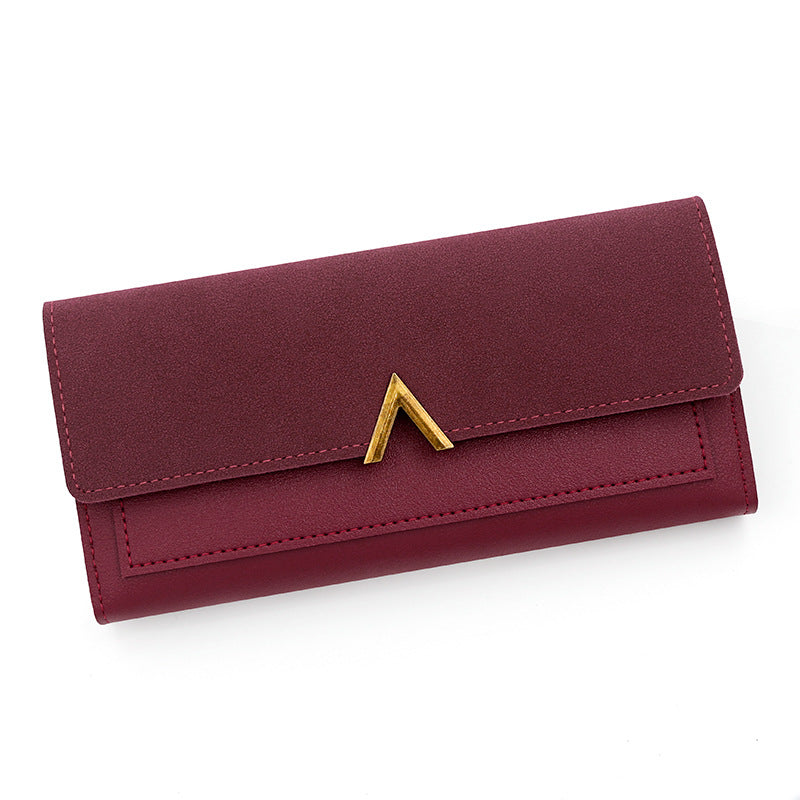 Pretty Women's Fashion Simple Long Clutch Card Holder