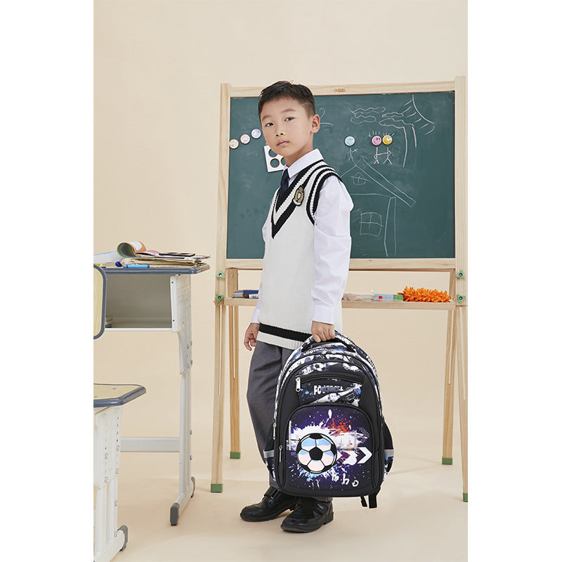 Children's Unique Boy To Grade Fashion Elementary School Students' Schoolbags