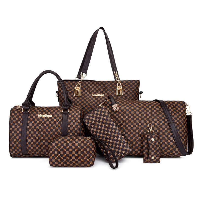 Women's Large Capacity Match Sets Popular Printing Shoulder Bags