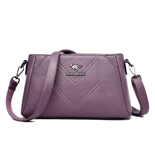 Women's Charming Durable Mother Soft Leather Shoulder Bags