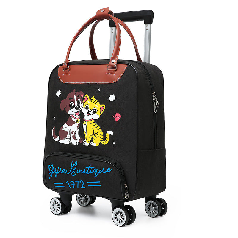 Women's & Men's & Large Capacity Korean Style Boarding Travel Bags