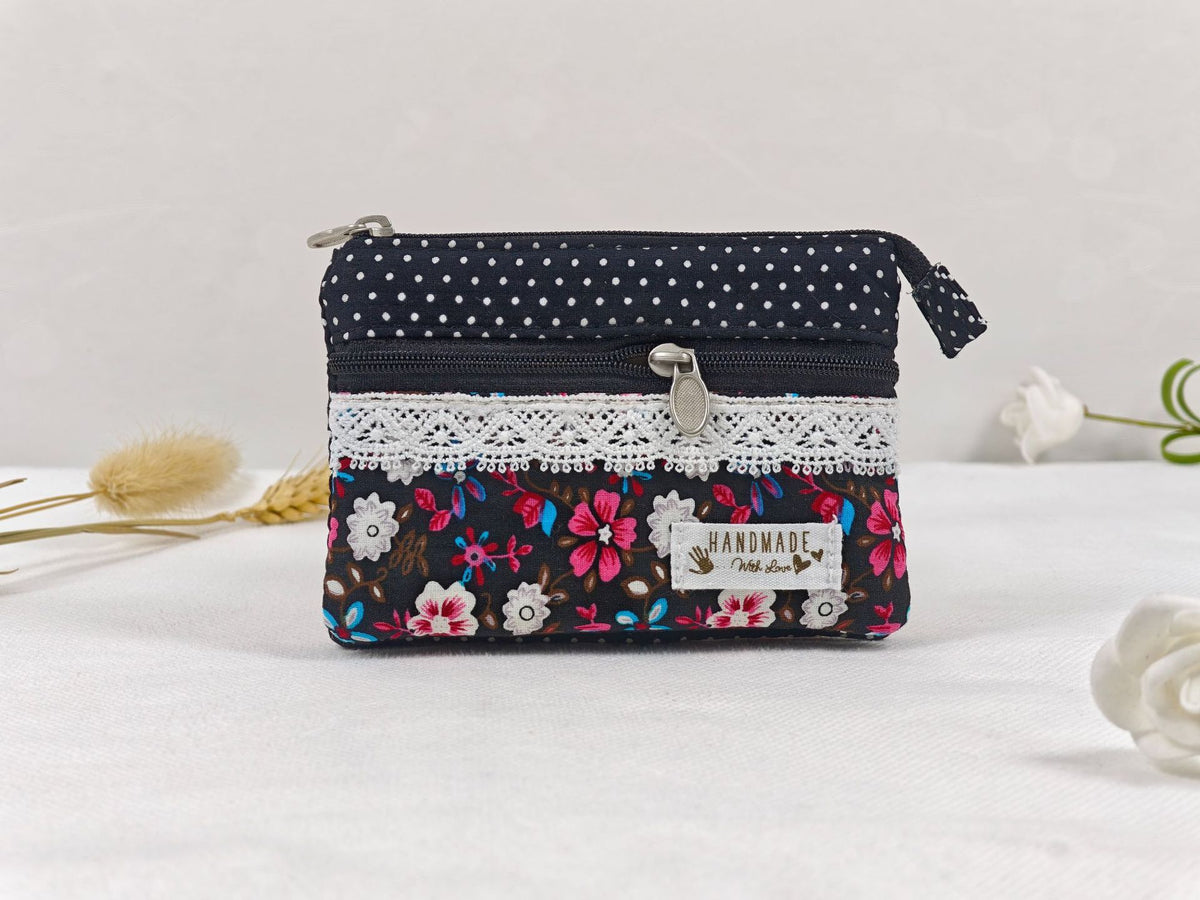 Versatile Women's Handmade Fabric Idyllic Minimalist Coin Purses