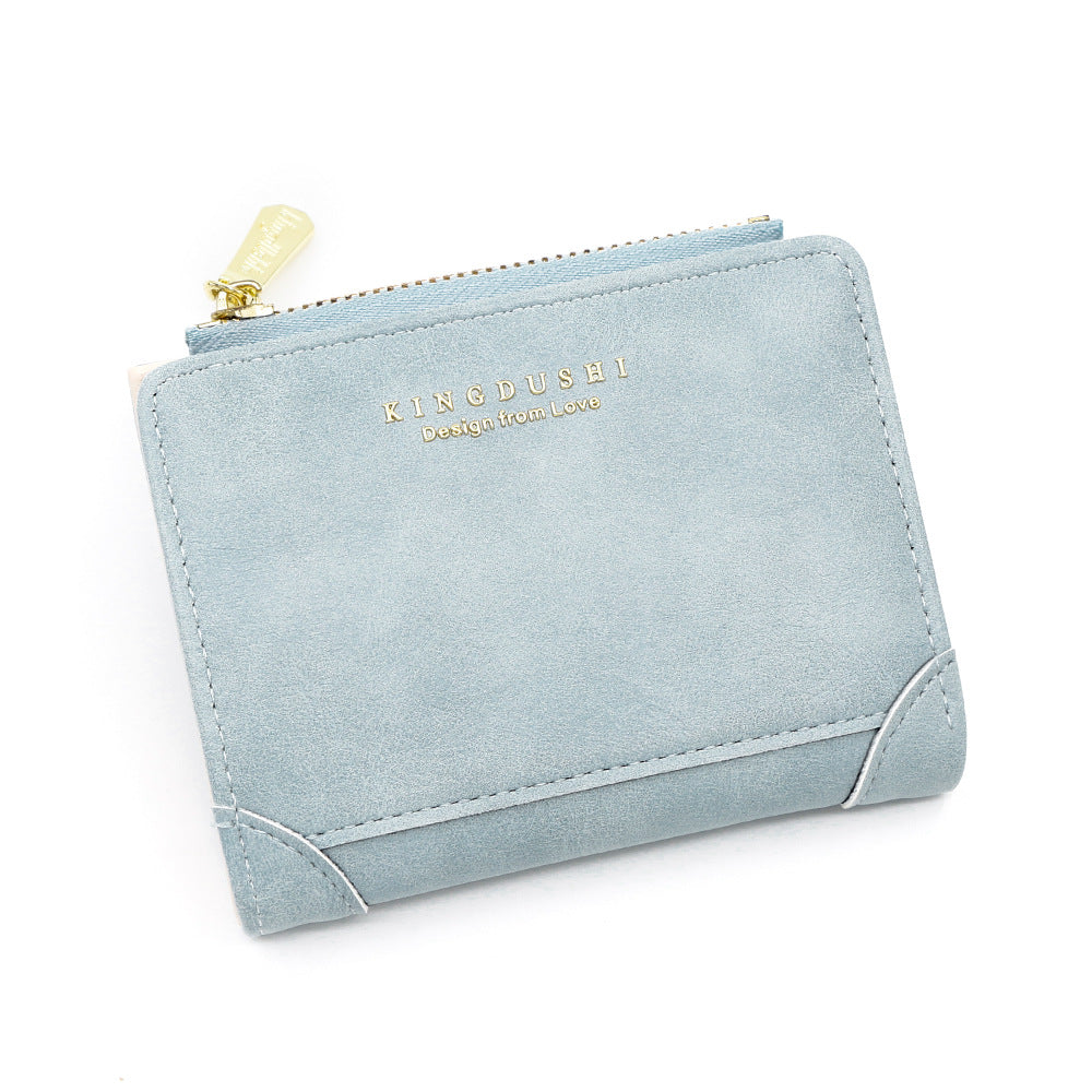 Women's Retro Oily Leather Multiple Slots Fashion Purses