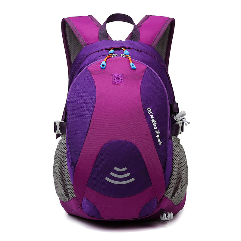 Large Capacity Hiking Contrast Color Comfortable Sports Backpacks