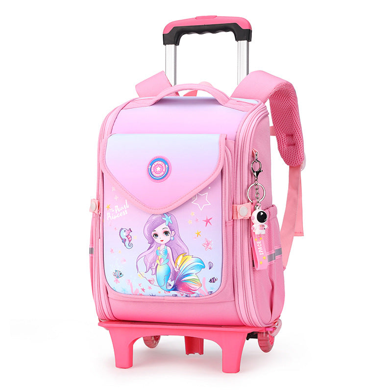 Natural Fish Primary Lightweight Waterproof Large Elementary School Students' Schoolbags