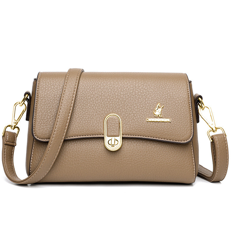 Women's Denis Kangaroo Wedding Celebration Red Soft Handbags