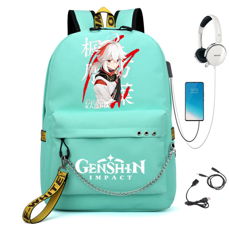 Popular Slouchy Pretty Creative Iron Chain Backpacks