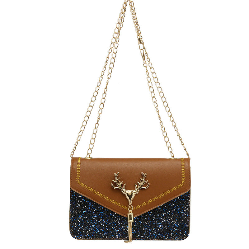 Sequin Chain Korean Style Fashion Classic Bags