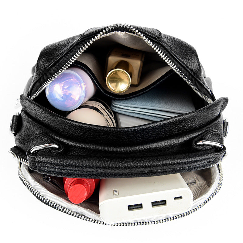 Women's Leather Large Capacity High-grade Western Style Bags