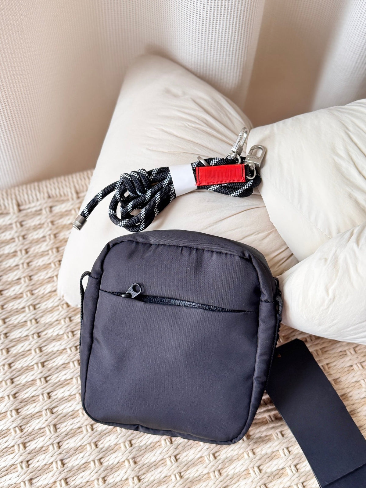 Mobile Light Leisure Cube Sugar Nylon Women's Messenger Bag