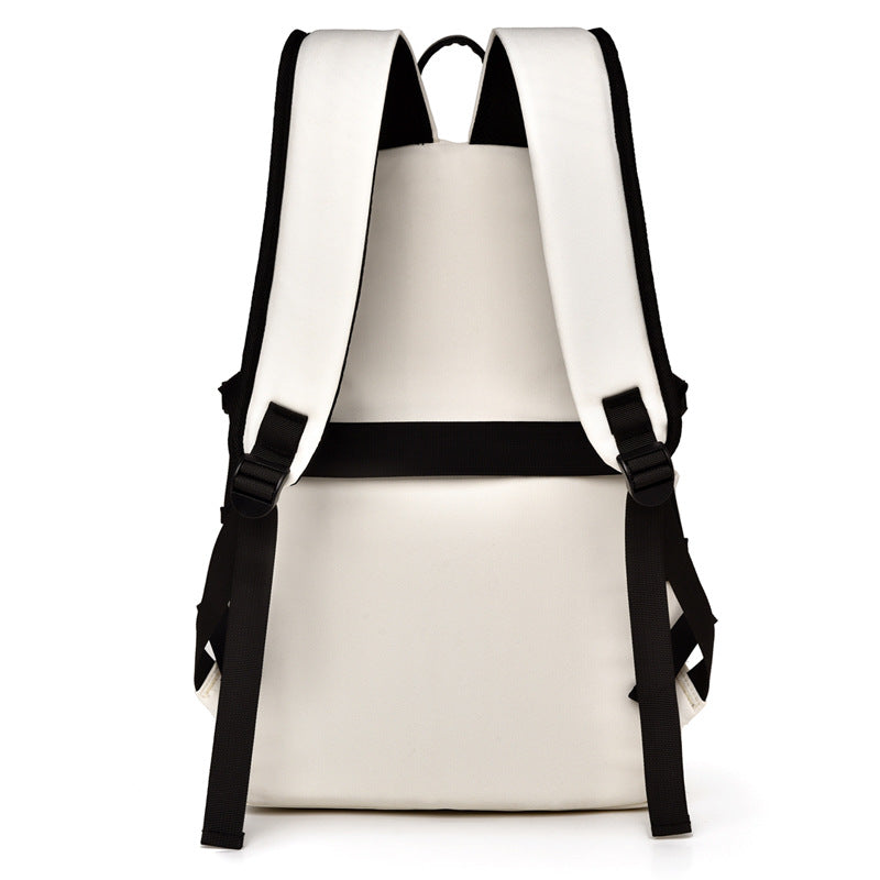 Men's Simple Female Junior High Large Capacity Backpacks