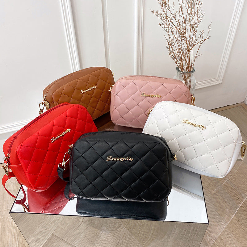 Graceful Women's Embroidered Christmas Diamond Stylish Women's Messenger Bag