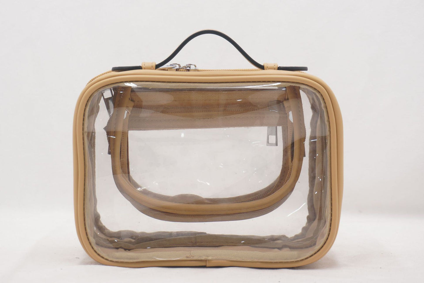 Women's Large Capacity Wash Waterproof Portable Partition Cosmetic Bags