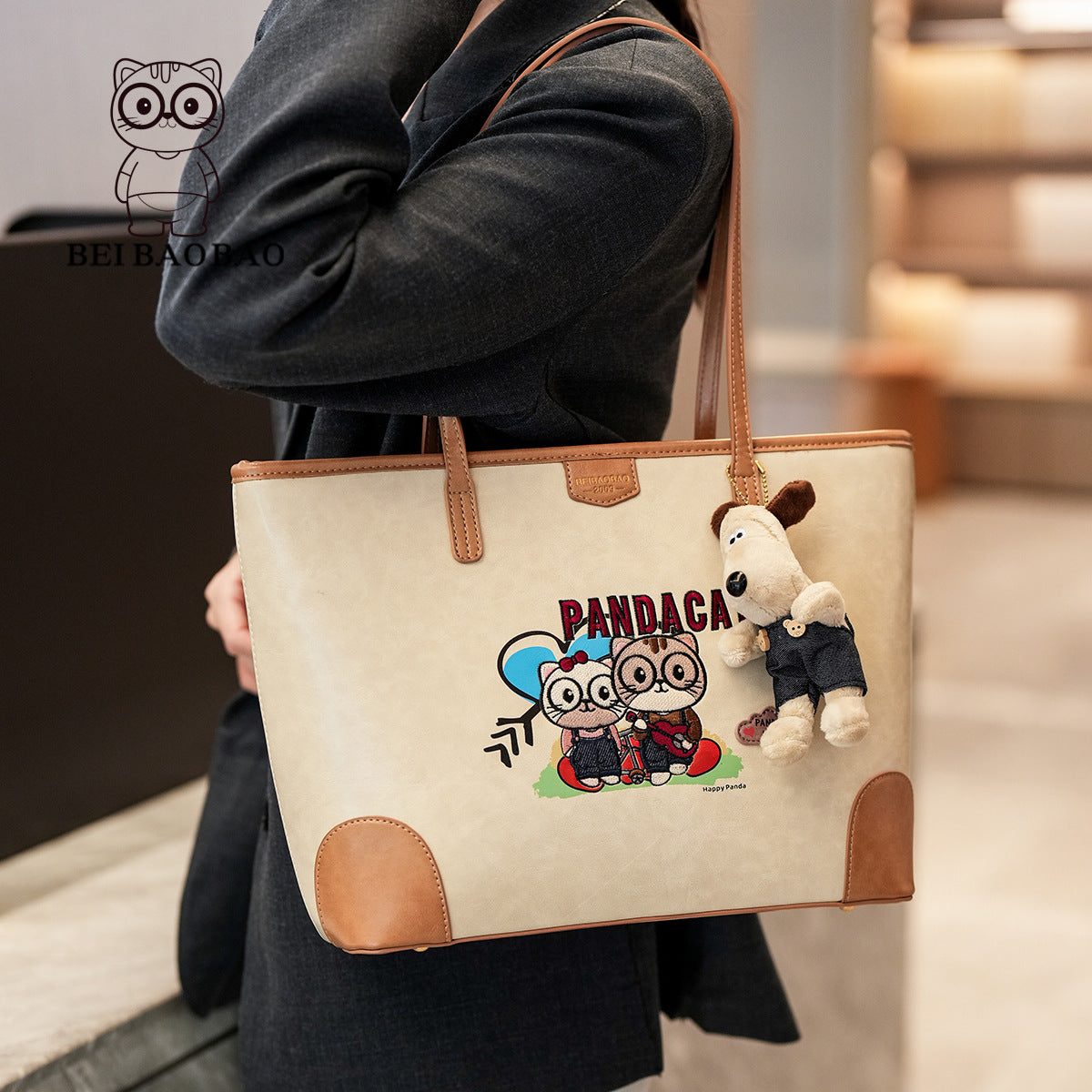 Women's Source Cartoon Portable Large Capacity One Women's Shoulder Bag