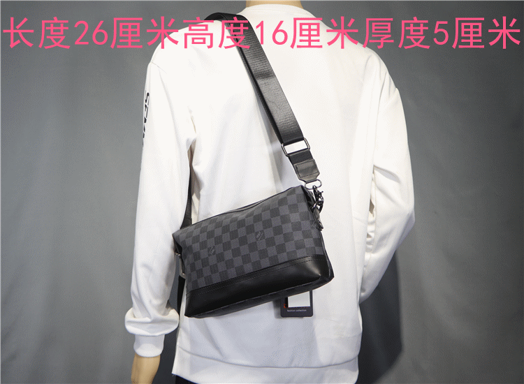 Men's Unisex Trend Clutch Fashion Plaid For Bags