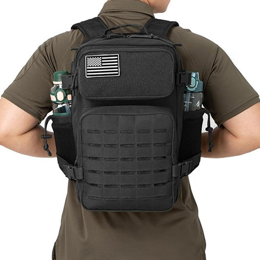 Military Fans Laser Cutting Multifunctional Hiking Tactical Bags