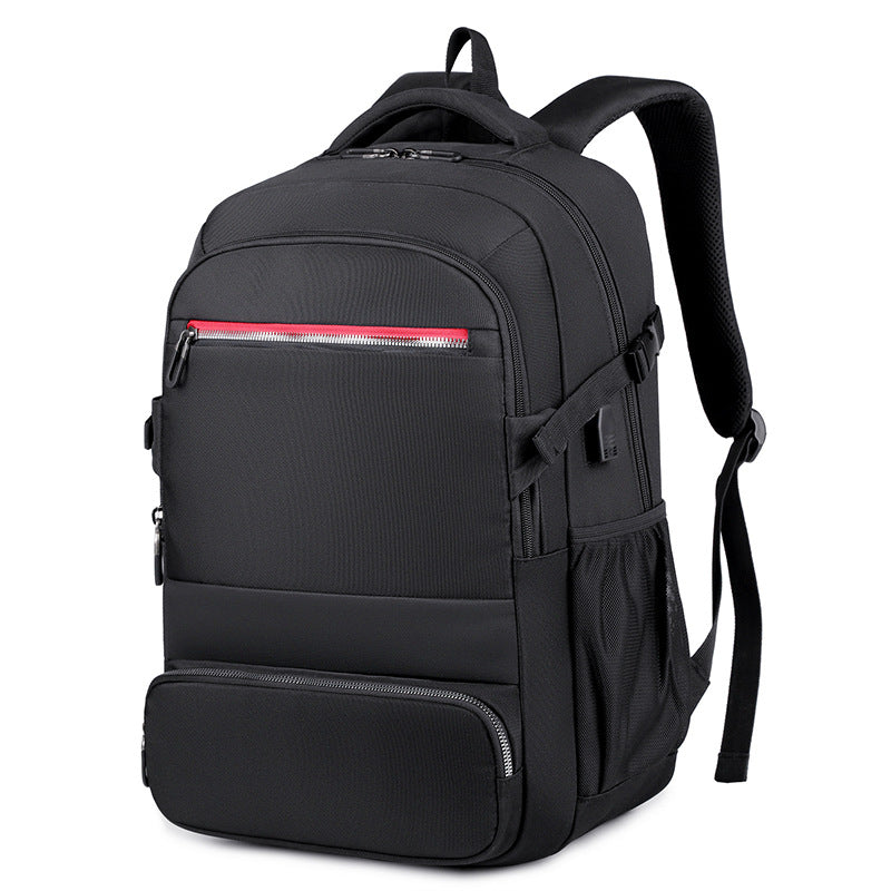 Men's Trendy Business Printed Large Capacity Backpacks
