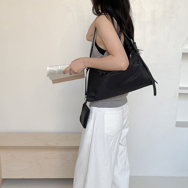 Women's Summer Nylon Underarm Design Fashion Trendy Shoulder Bags