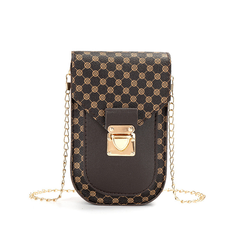 Comfortable Women's Fashion Retro Chain Mobile Bags