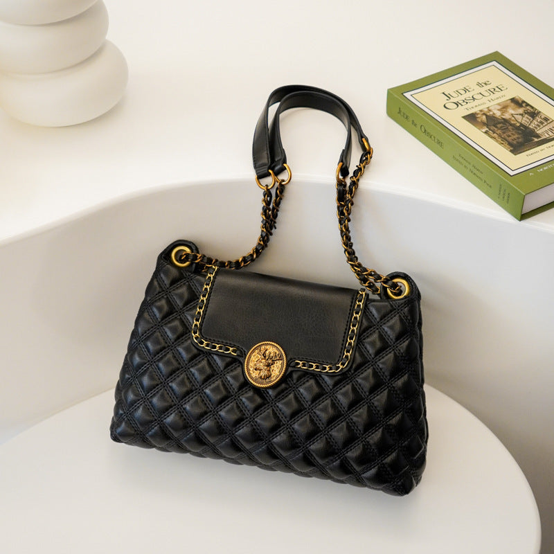 Live Broadcast Fashion Retro Diamond Embroidery Crossbody Bags