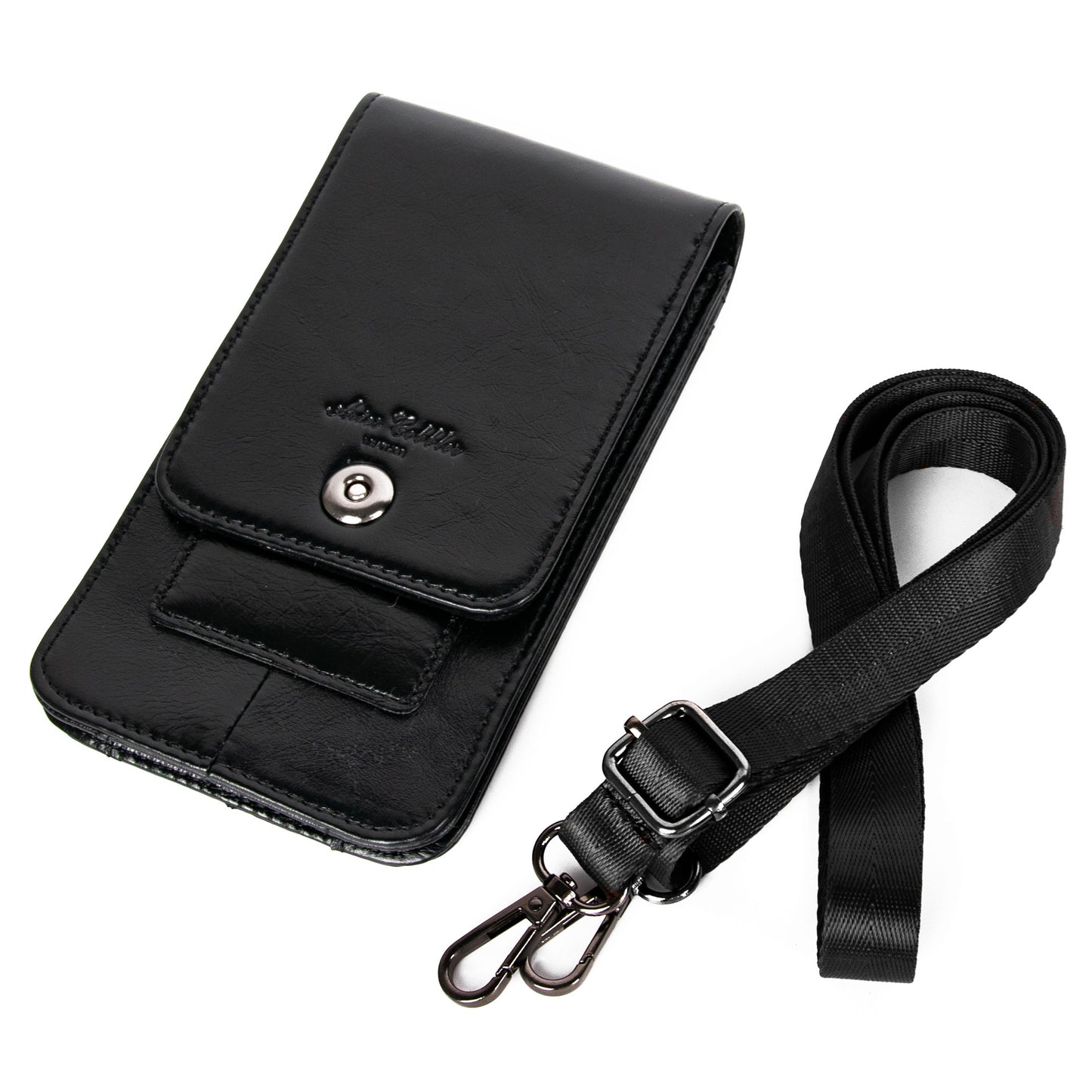 Leather Can Hold Two Mobile Phones Pannier Phone Bags