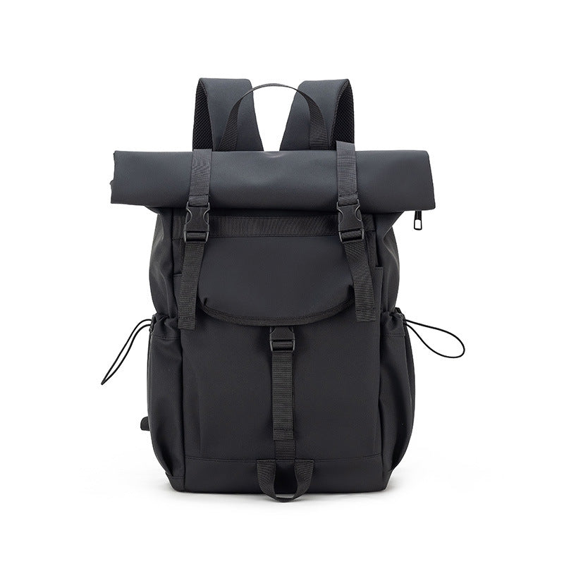 Men's Curved Edge Large Capacity High Sense Backpacks