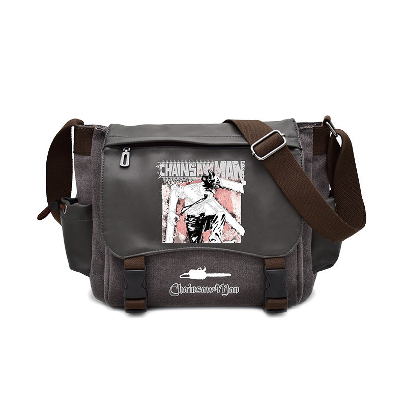 One Piece Human Ghost Blade Totoro Men's Shoulder Bags