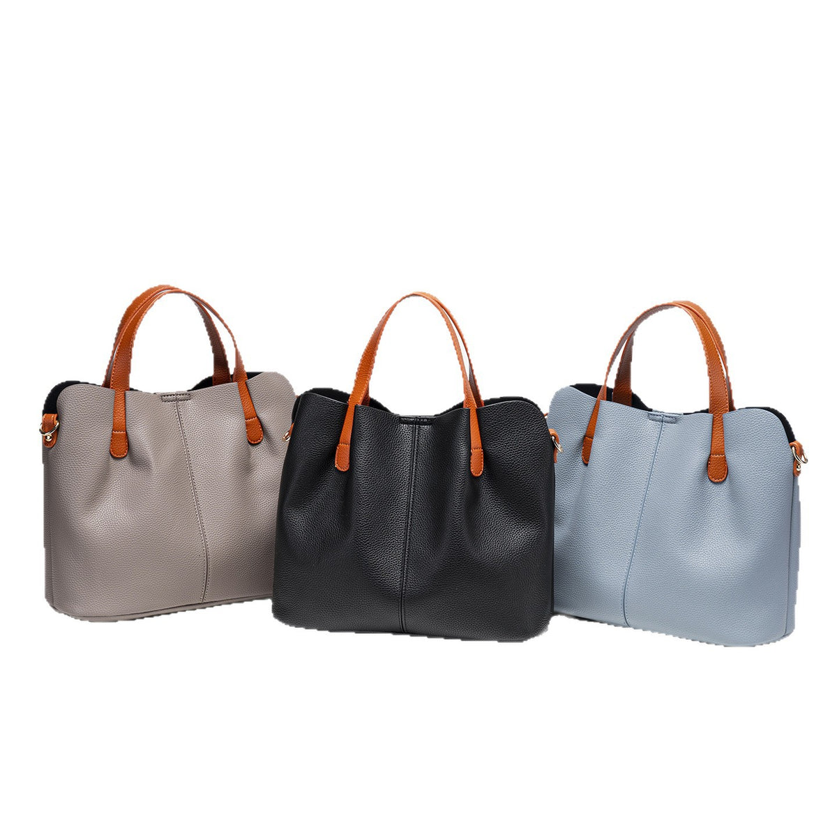 Women's Son Mother Contrast Color High Sense Large Handbags